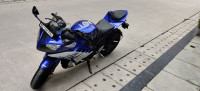 Blue Yamaha YZF R15 V2
