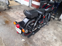 Black Royal Enfield Classic 350 Dual Channel BS6