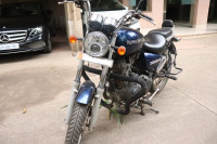 Blue Royal Enfield Thunderbird 350