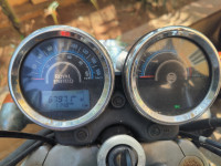 Blue Royal Enfield Thunderbird 350