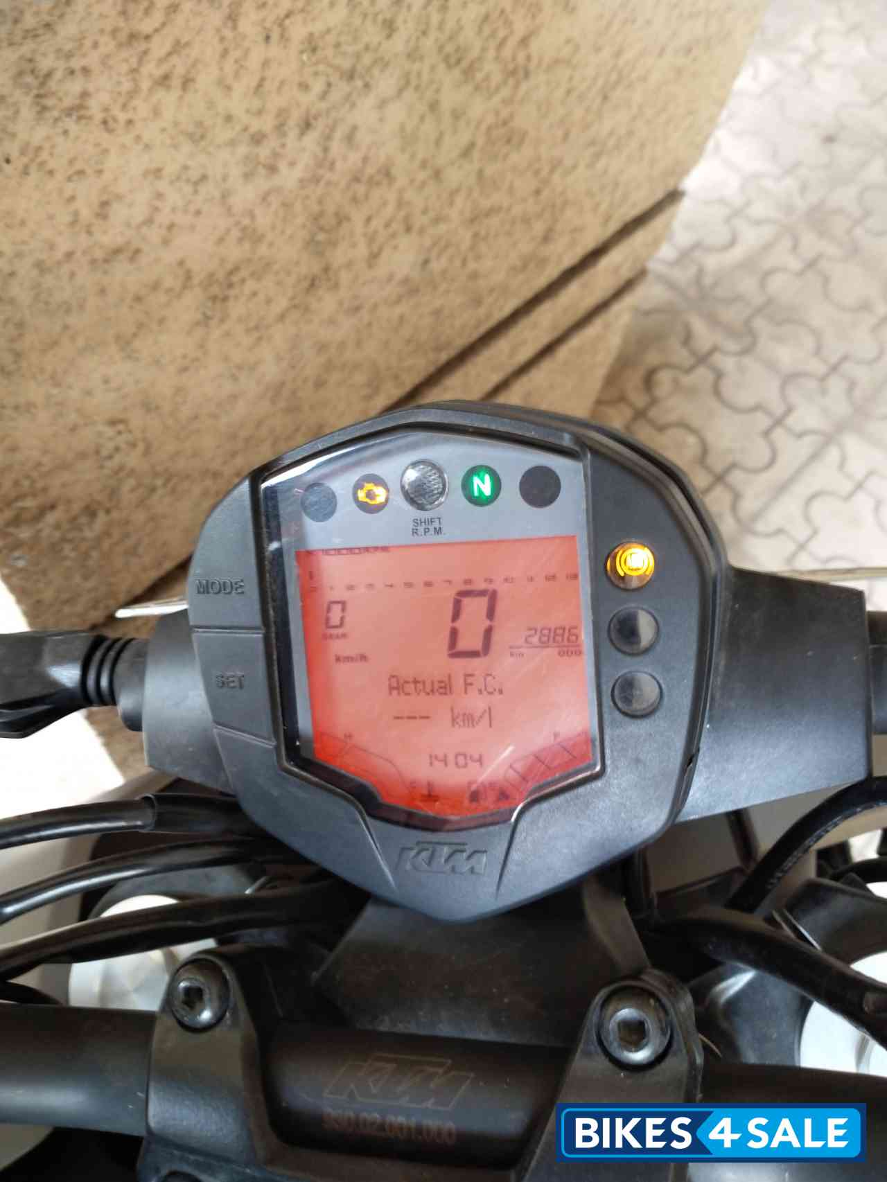 Grey KTM Duke 250 2020