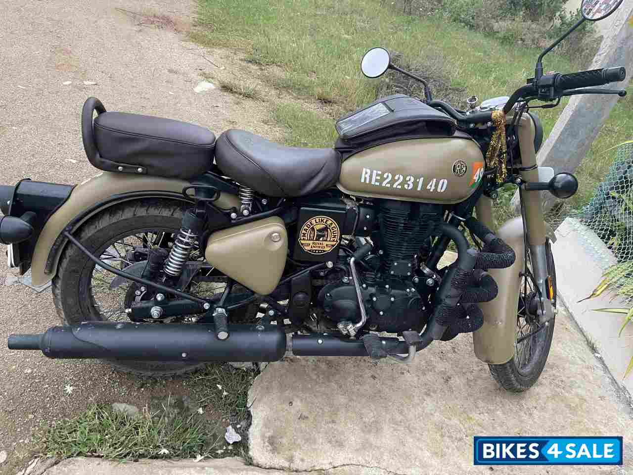 Military Colour Royal Enfield Bullet Standard 350