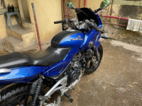 Blue Bajaj Pulsar 220F