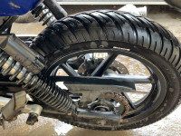 Blue Bajaj Pulsar 220F