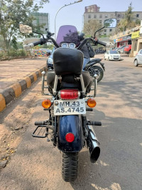 Marine Blue Royal Enfield Thunderbird