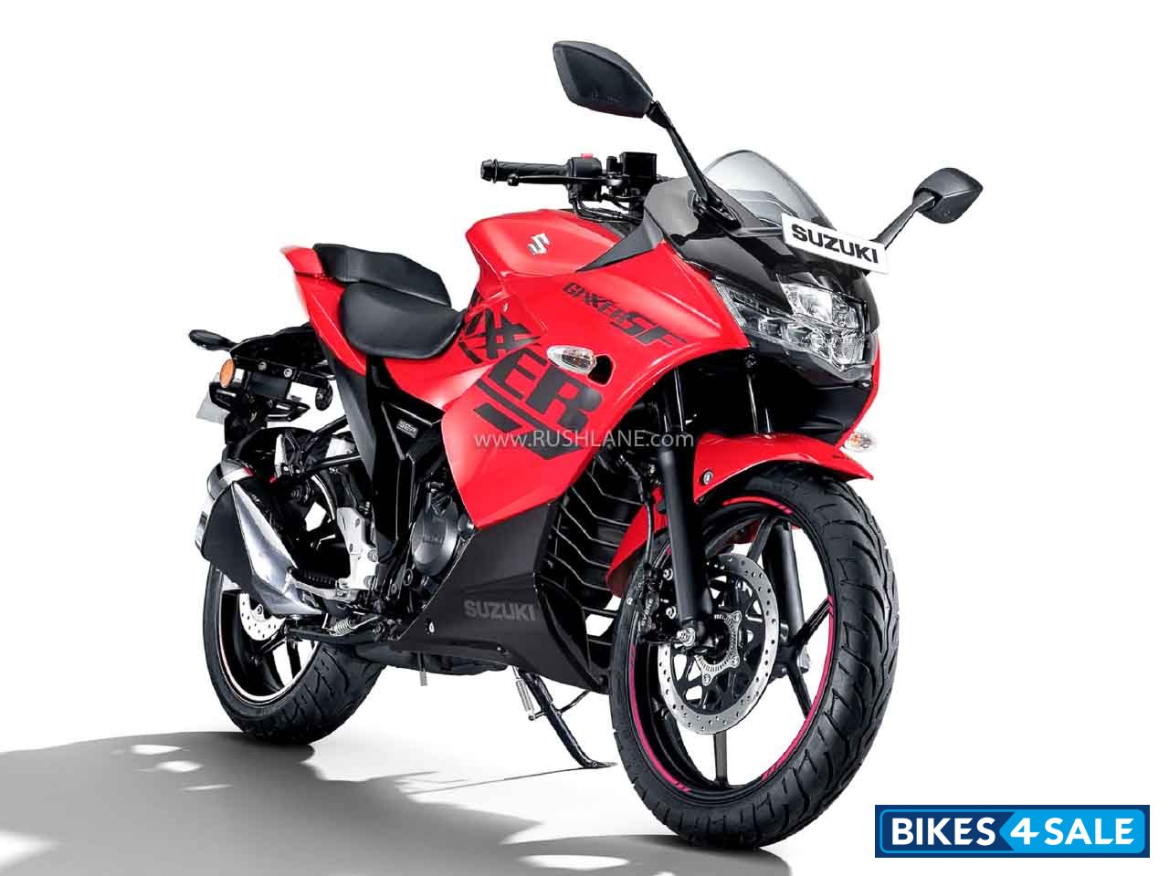 Red Suzuki Gixxer SF