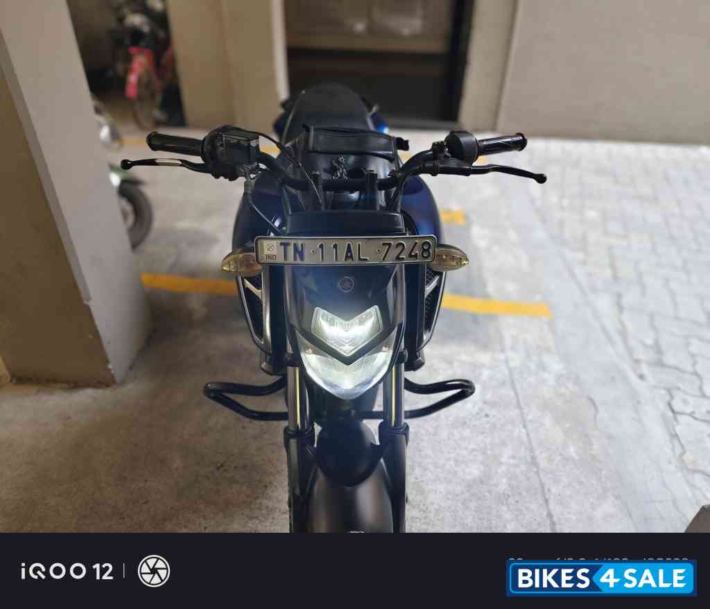 Matt Blue Yamaha FZ-S FI V3