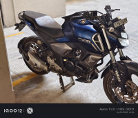 Matt Blue Yamaha FZ-S FI V3