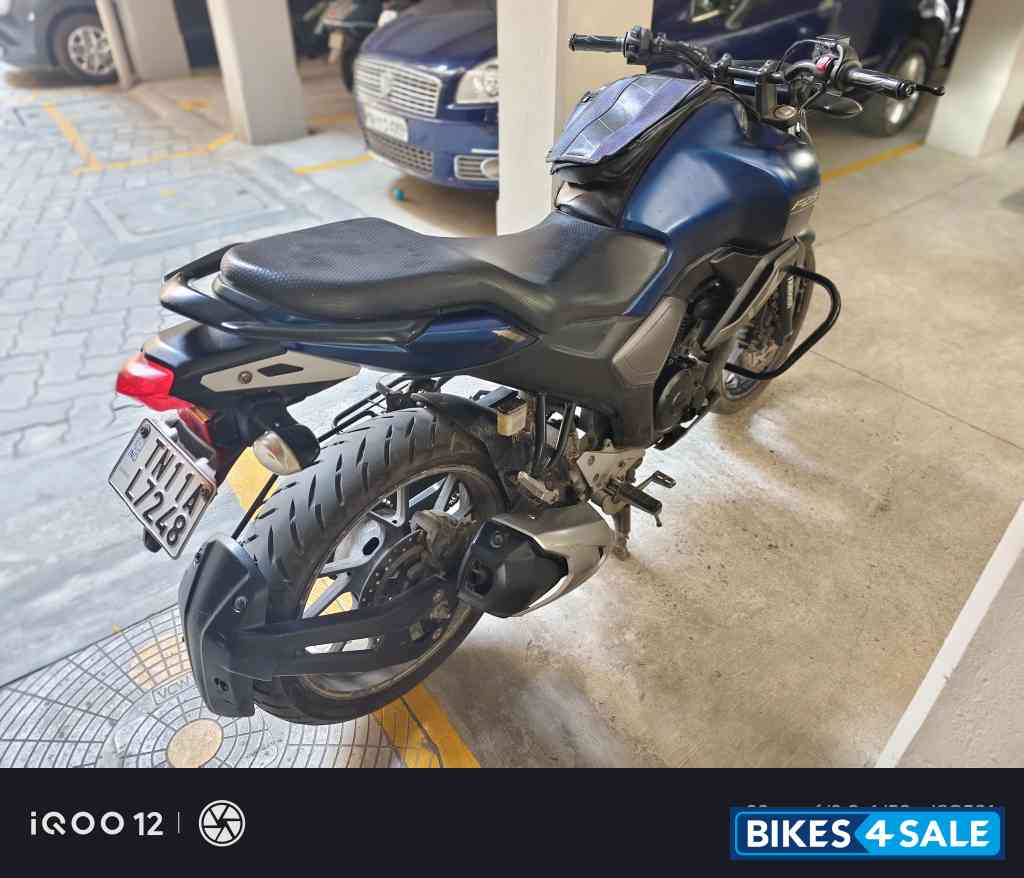 Matt Blue Yamaha FZ-S FI V3