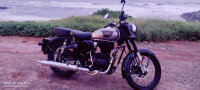 Mercury Silver Royal Enfield Classic 350 Single Channel BS6