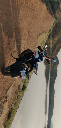 White KTM Duke 390 BS6