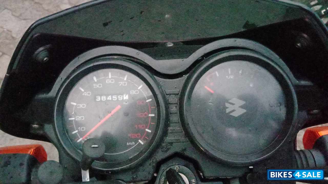 Red Black Bajaj CT 100 ES