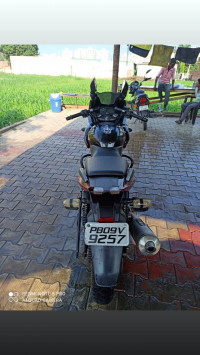 Red And Black Bajaj Pulsar 220F