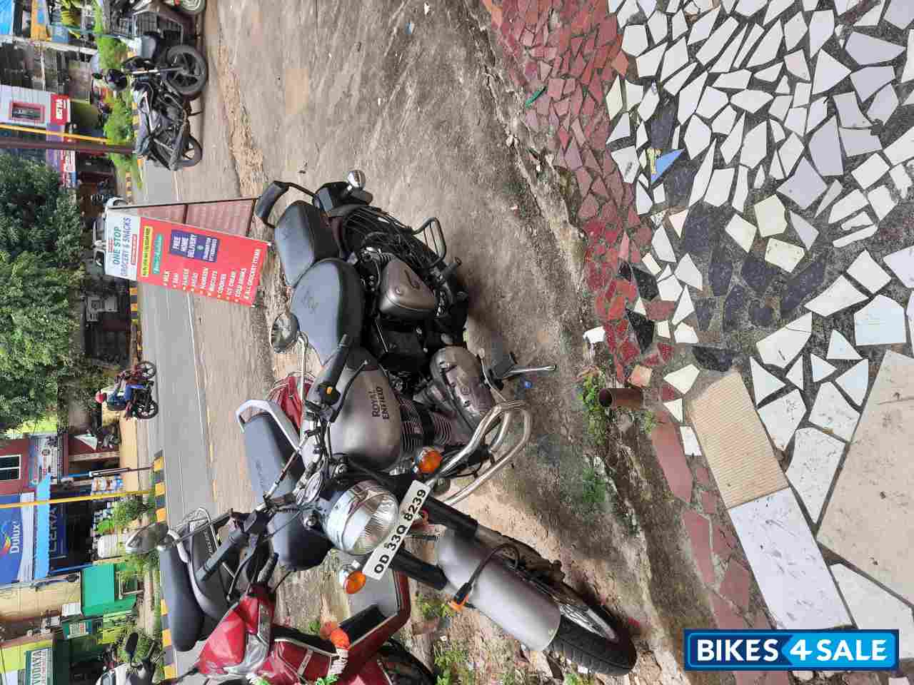 Gun Metal Grey Royal Enfield Bullet Gun metal grey Bs 4