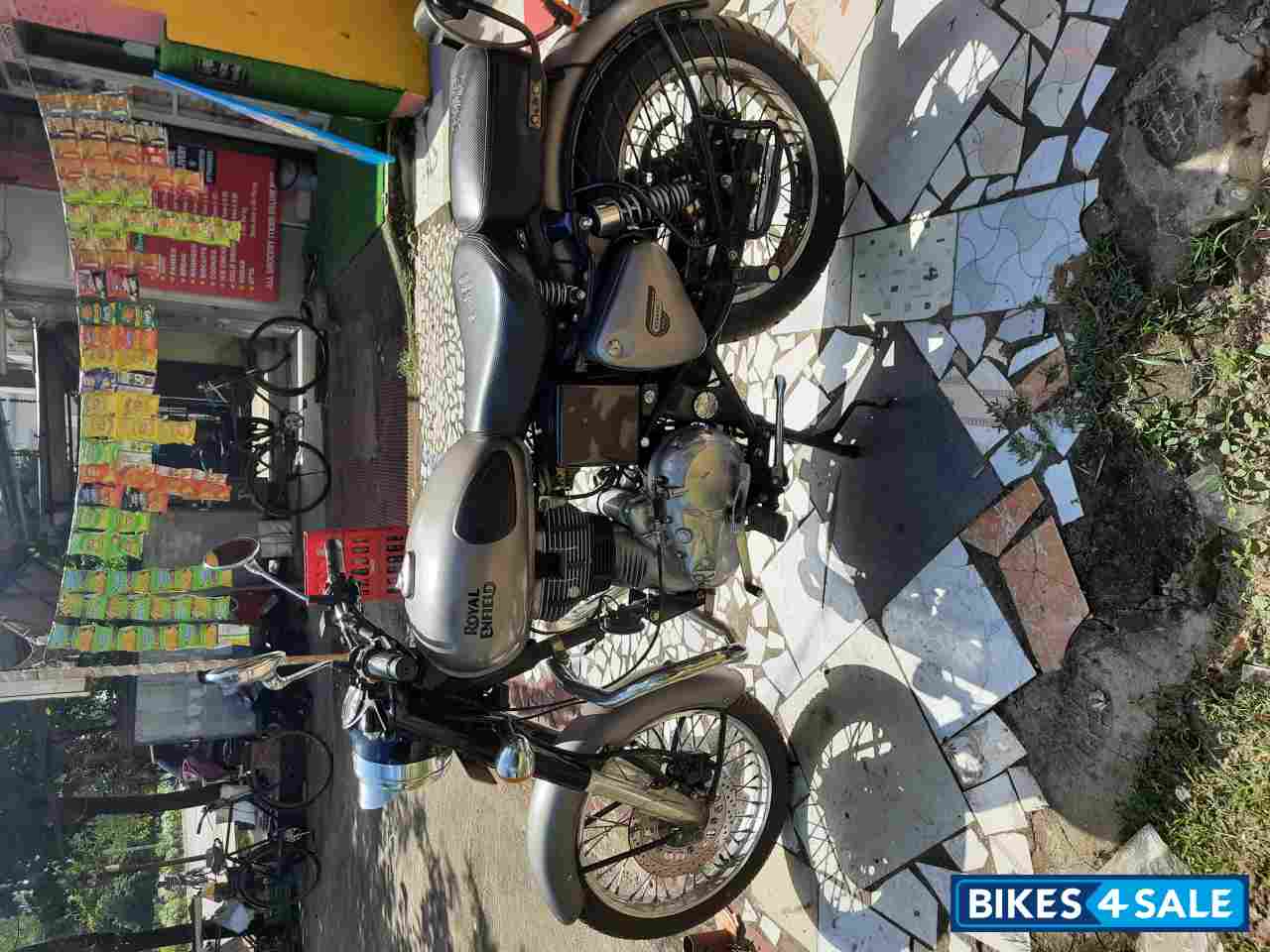 Gun Metal Grey Royal Enfield Bullet Gun metal grey Bs 4