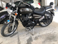 Lighting Green Royal Enfield Thunderbird 350