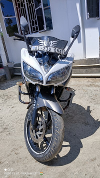 Blue Silver Yamaha Fazer FI V2