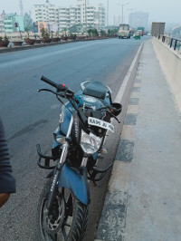 Blue Yamaha FZ-S FI V2