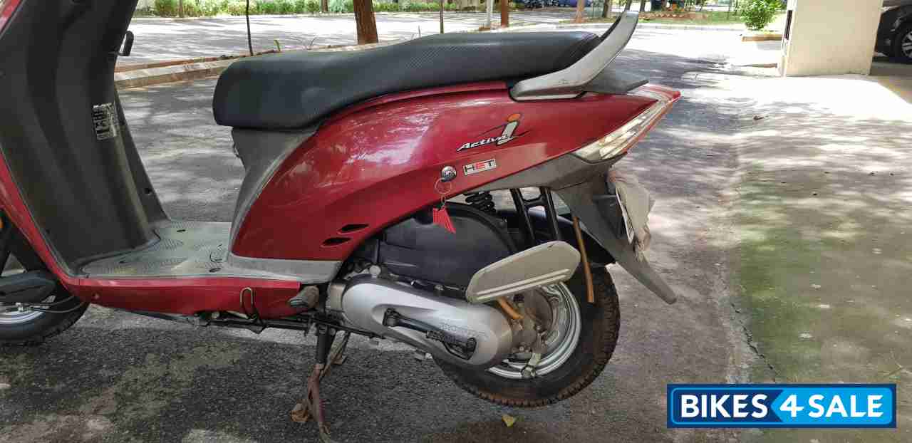 Cherry Red Honda Activa i