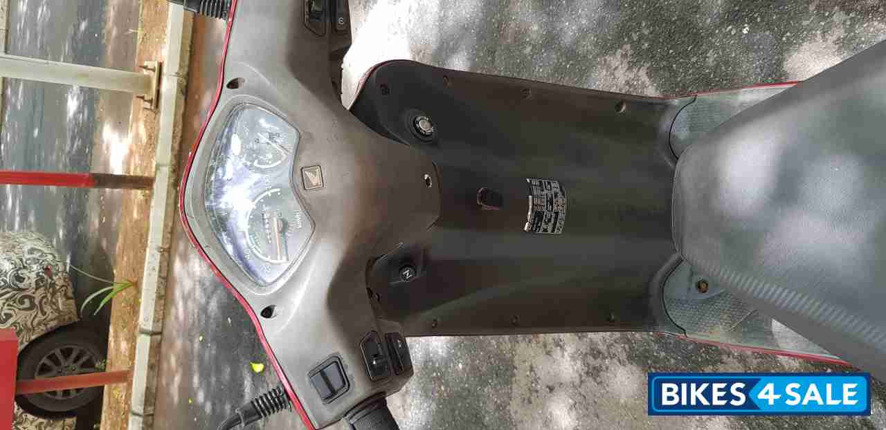 Cherry Red Honda Activa i