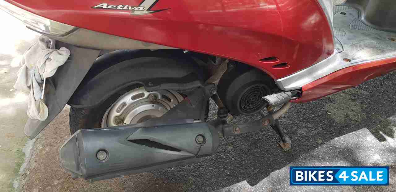 Cherry Red Honda Activa i