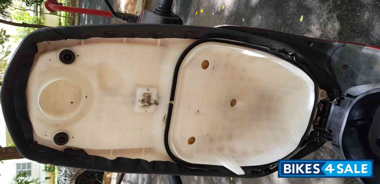 Cherry Red Honda Activa i