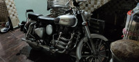 Silver Royal Enfield Classic 350