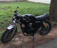 Black Royal Enfield Continental GT 535