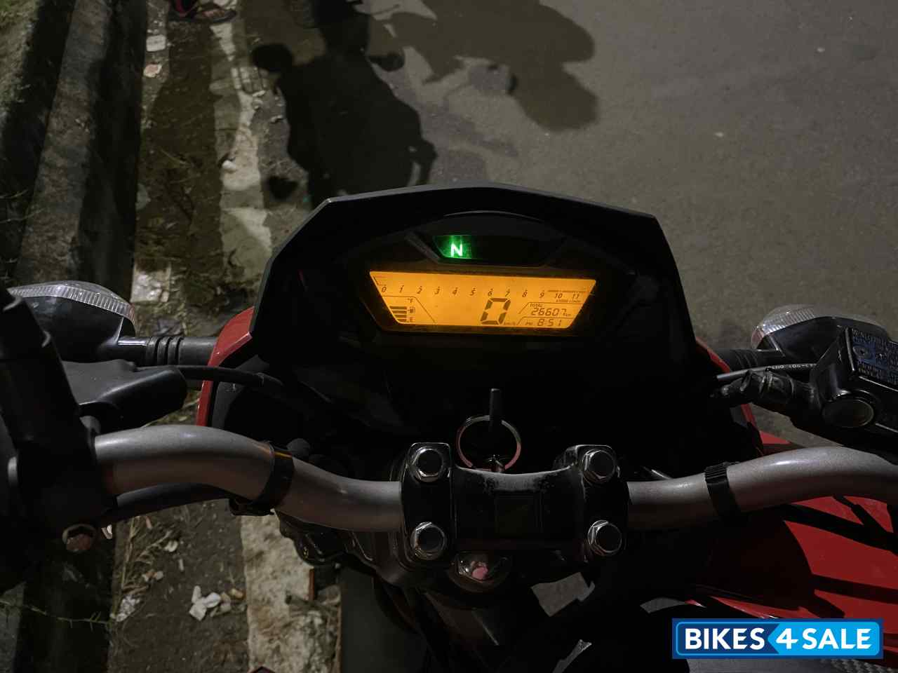 Red Honda CB Hornet 160R ABS