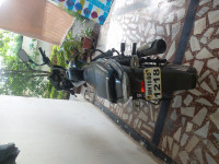 Blue & Black Bajaj Discover 100