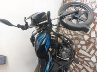 Blue & Black Bajaj Discover 100