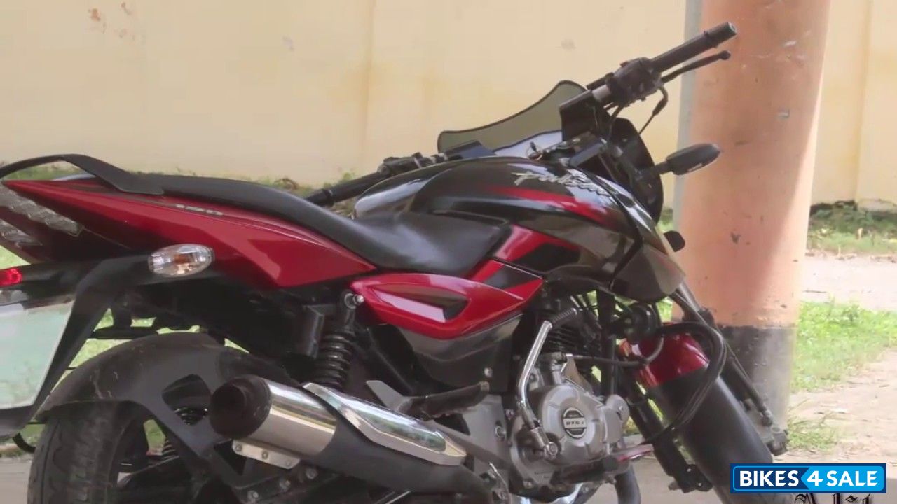 Red And Black Bajaj Pulsar 150 DTSi