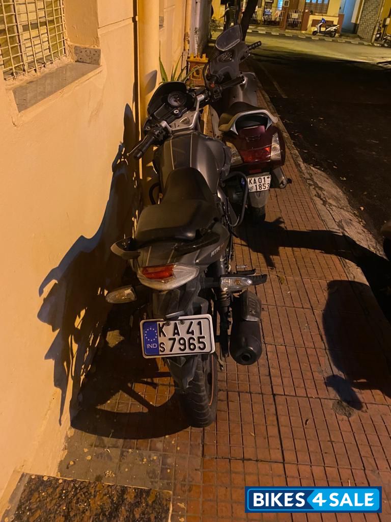 Grey TVS Apache RTR 160