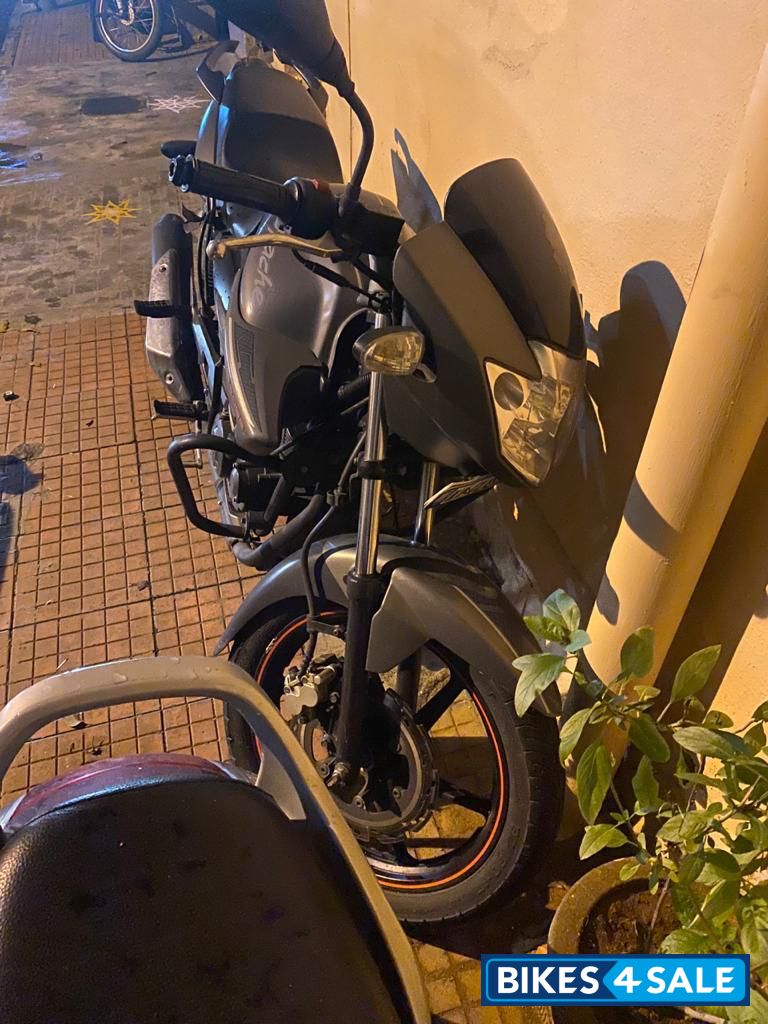 Grey TVS Apache RTR 160
