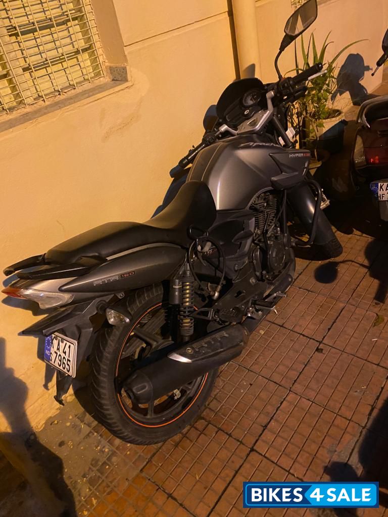 Grey TVS Apache RTR 160
