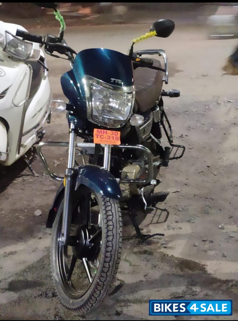 Starlight Blue TVS Radeon BS6