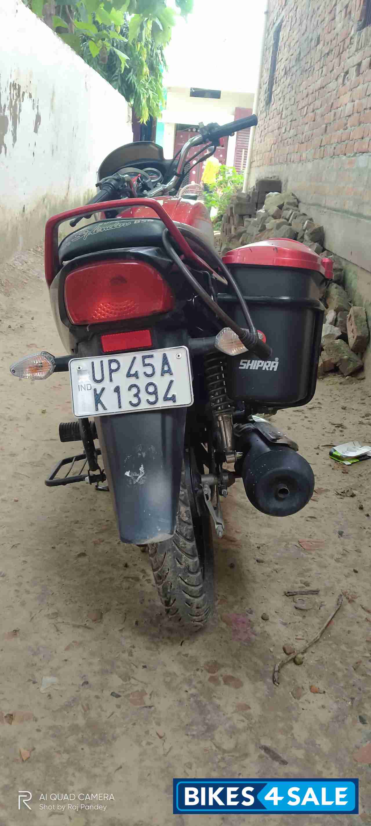 Red Hero Super Splendor BS6