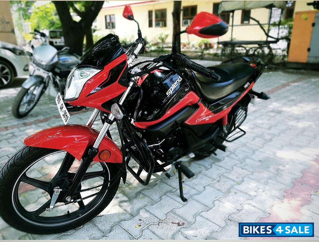Black Red Hero Splendor iSmart 110