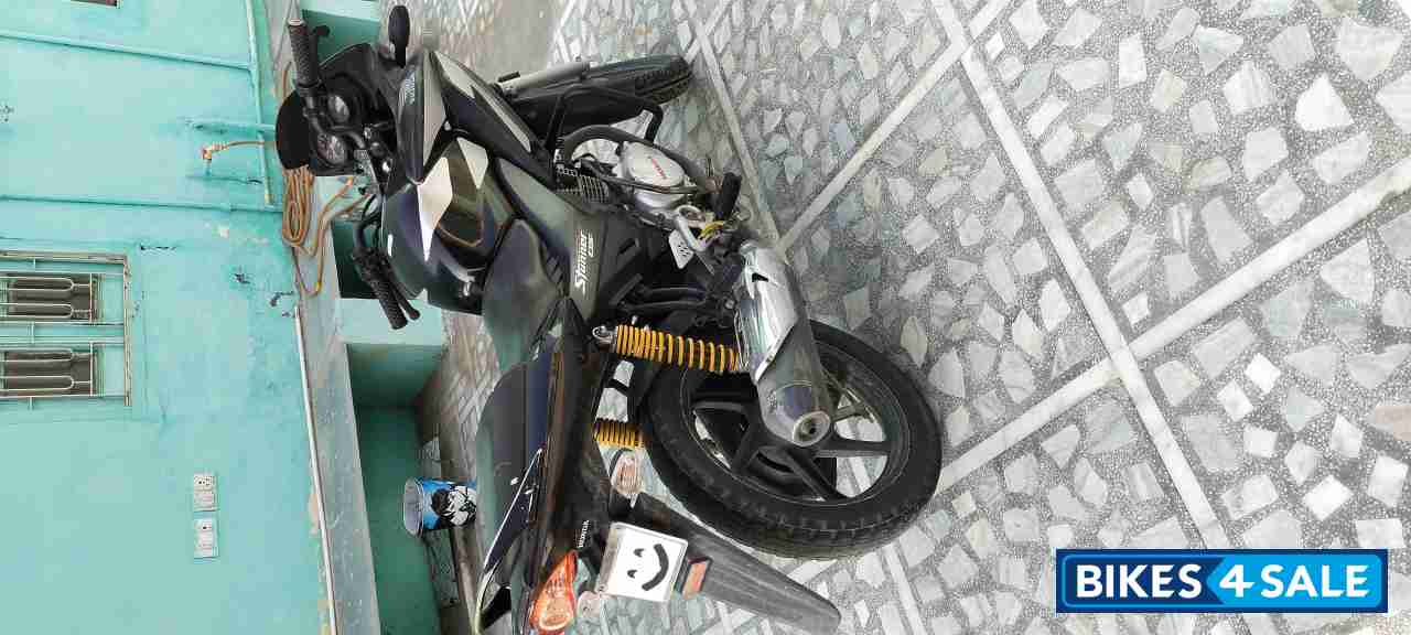 Black Honda CBF Stunner