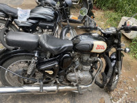 Black Royal Enfield Classic 350 Single Channel BS6