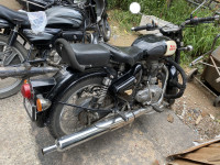 Black Royal Enfield Classic 350 Single Channel BS6