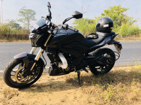 Charcoal Black Bajaj Dominar 400 ABS BS6