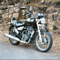 Olive Green Royal Enfield Thunderbird 500