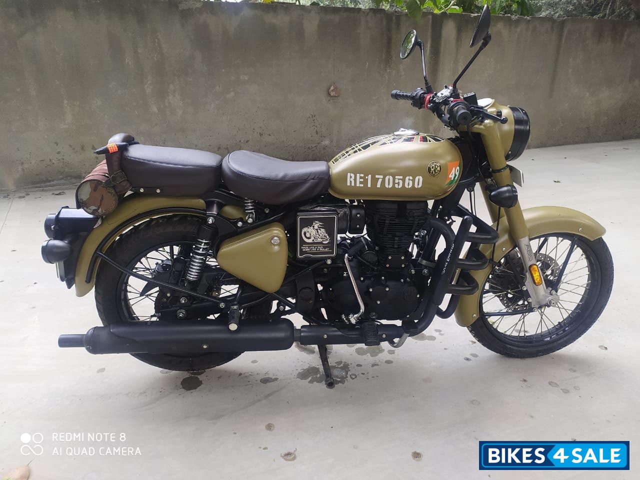 Sandstorm Royal Enfield Classic Signals Stormrider Sand