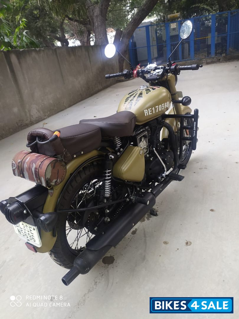 Sandstorm Royal Enfield Classic Signals Stormrider Sand