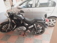 Black Royal Enfield Thunderbird