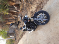 Black Royal Enfield Thunderbird