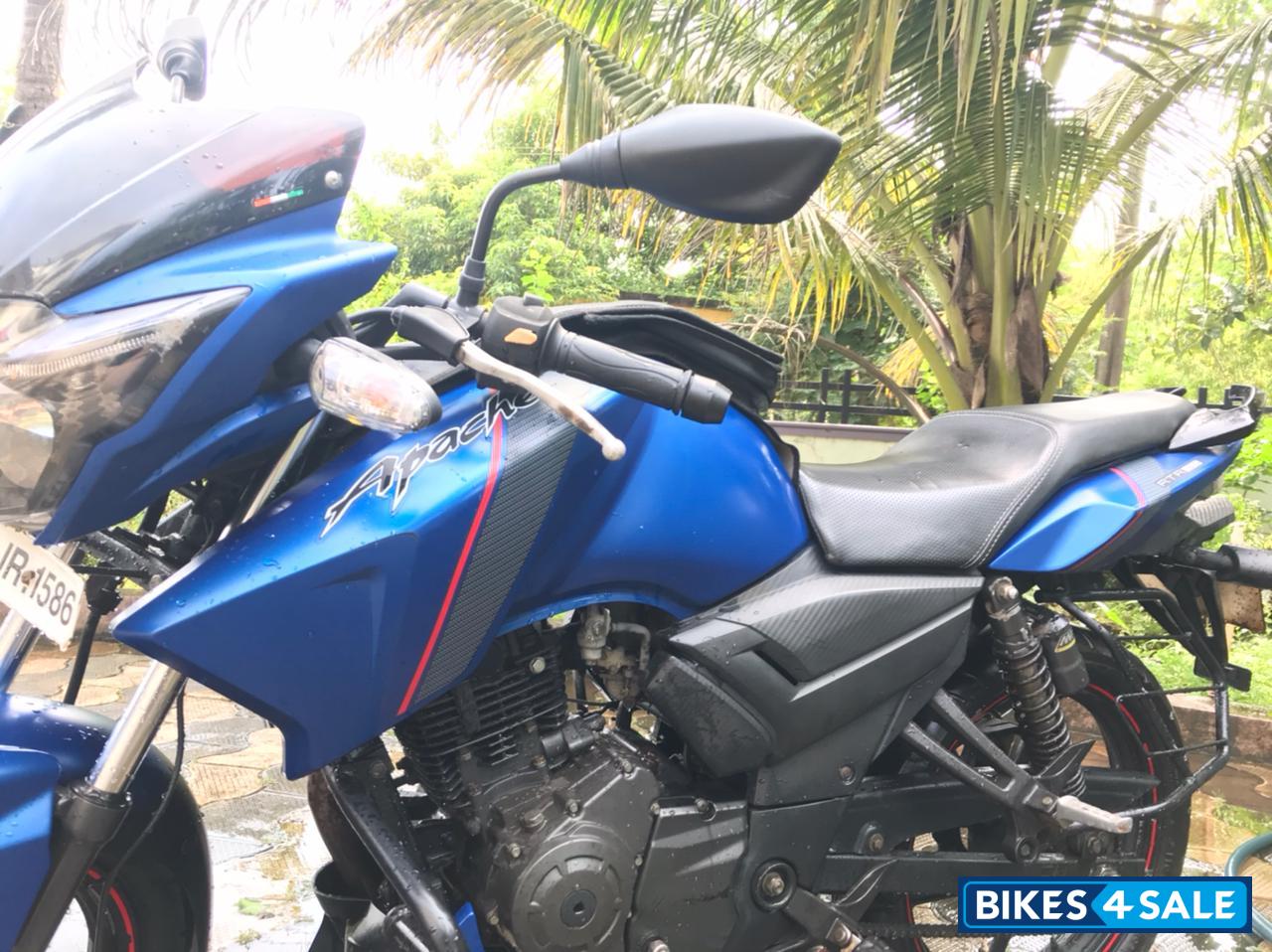 Mat Blue TVS Apache RTR 160