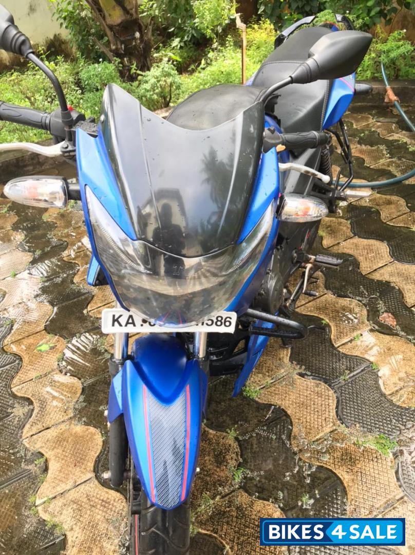Mat Blue TVS Apache RTR 160