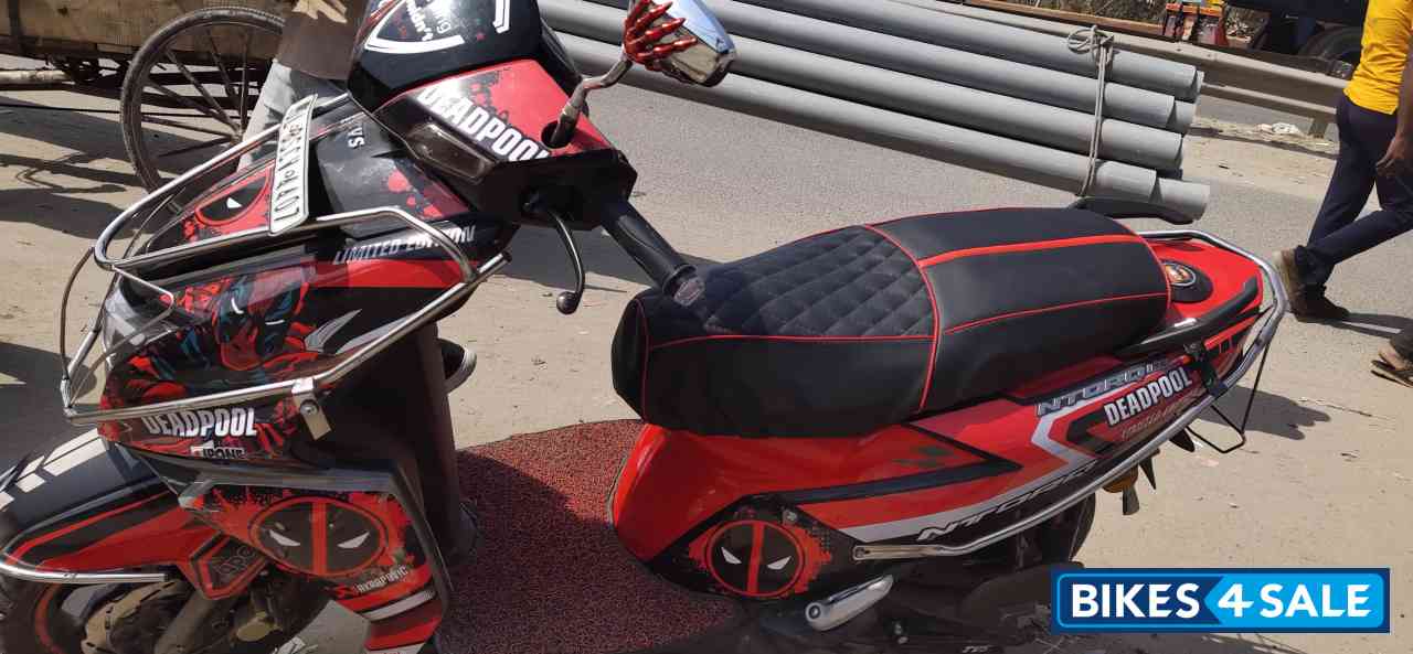 Red And Black TVS NTORQ 125 Race Edition